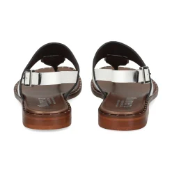 PLUMERS Sandalias planas de Mujer 3754 BLANCO