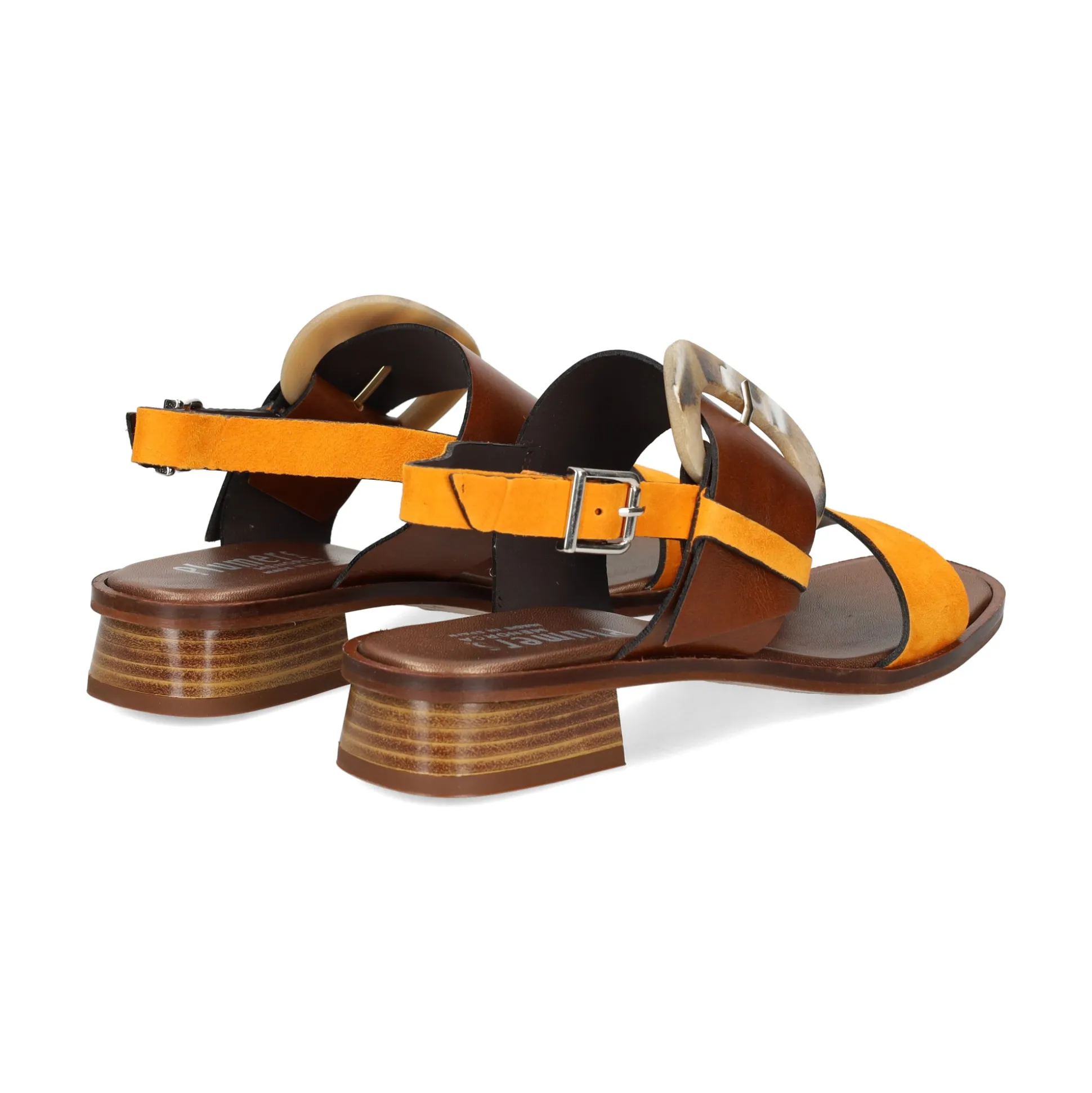 PLUMERS Sandalias planas de Mujer 3772 PAPAYA