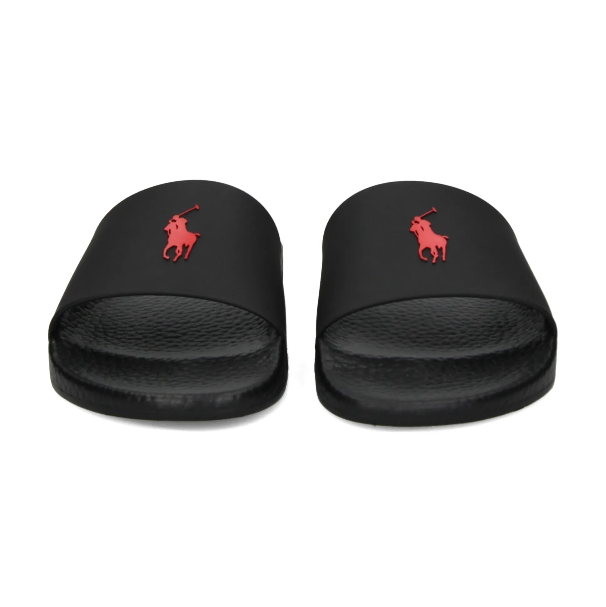 POLO RALPH LAUREN Sandalias de Hombre POLO SLIDE 004 BLACK/RED