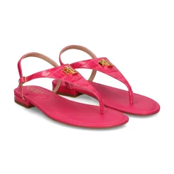 POLO RALPH LAUREN Sandalias planas de Mujer ELLINGTON 010 SPORT PINK