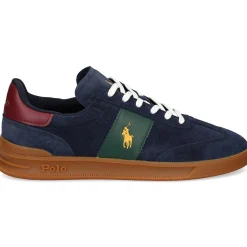 POLO RALPH LAUREN Zapatillas de Hombre HRT AERA PP 002 NAVY/WINE/F