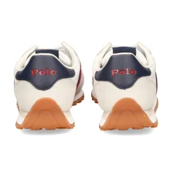 POLO RALPH LAUREN Zapatillas de niñas RF103807 WHITE/GREY/RED