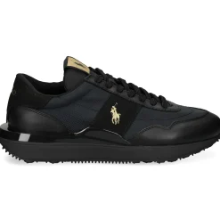 POLO RALPH LAUREN Zapatillas de Hombre TRAIN 89 PP 001 BLACK/GOLD