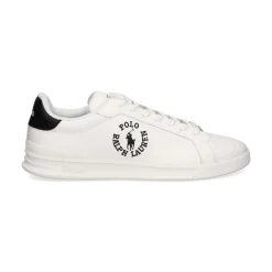 POLO RALPH LAUREN Zapatillas de Hombre HRT CRT CL 001 WHITE/BLACK