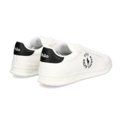 POLO RALPH LAUREN Zapatillas de Hombre HRT CRT CL 001 WHITE/BLACK