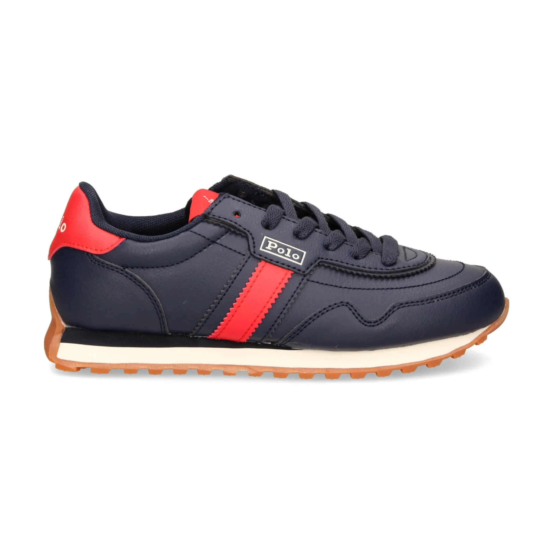 POLO RALPH LAUREN Zapatillas de niñas RF103747 NAVY/RED/WHITE