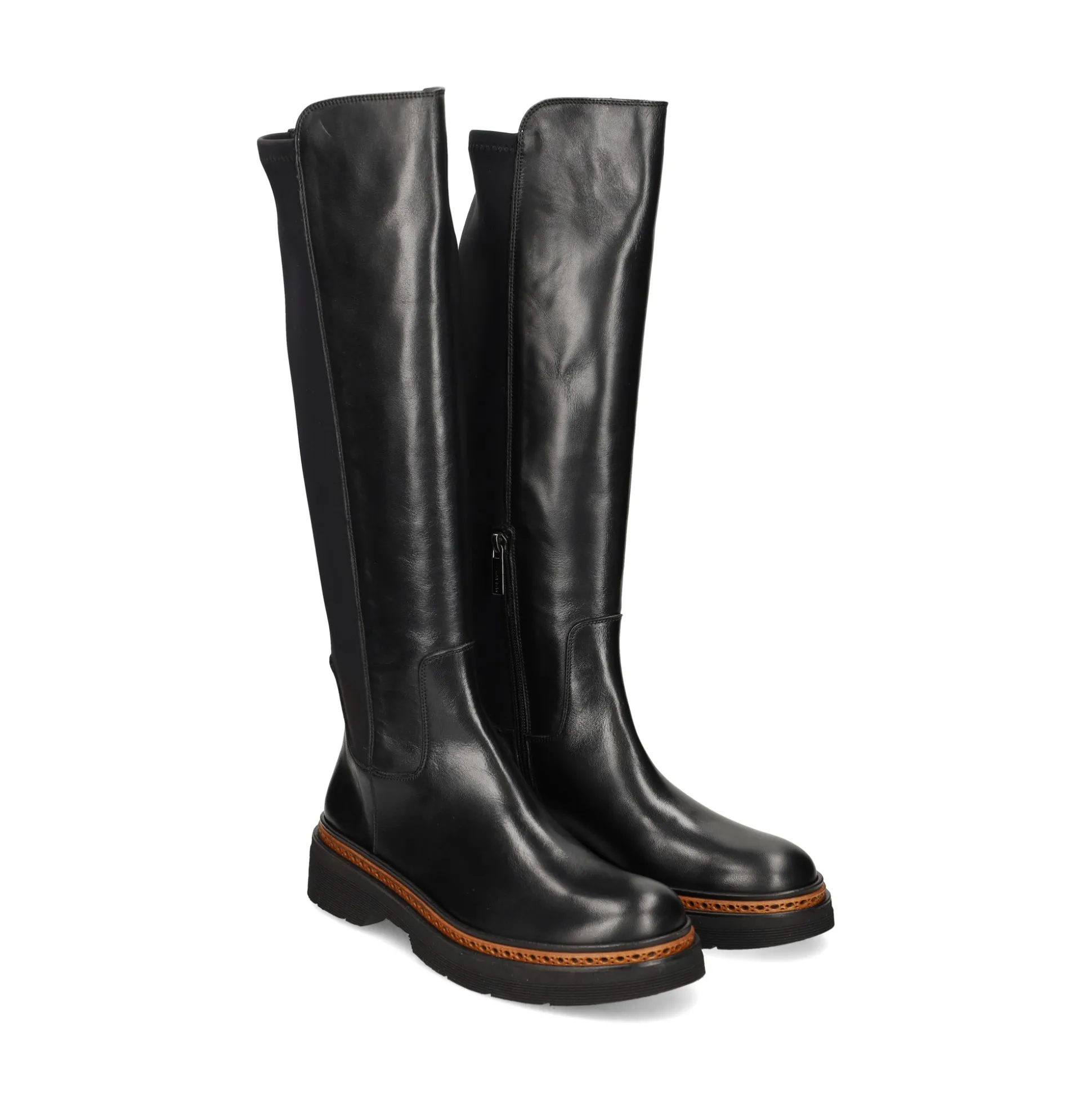 PONS QUINTANA Botas planas de Mujer 11698.029 09 NEGRO