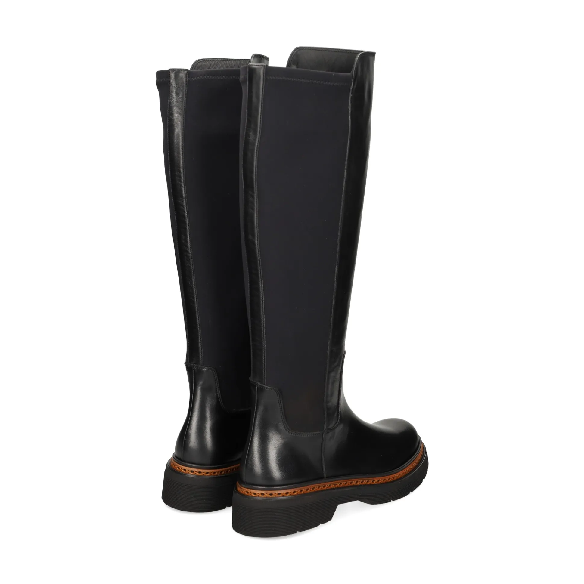 PONS QUINTANA Botas planas de Mujer 11698.029 09 NEGRO
