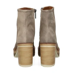 PONS QUINTANA Botines con tacón de Mujer 10078.000 59 TOPO