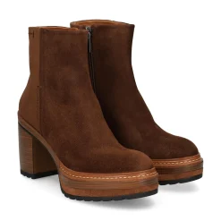 PONS QUINTANA Botines con tacón de Mujer 10078.000 931 EBANO