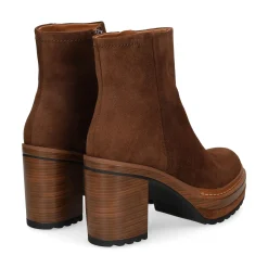 PONS QUINTANA Botines con tacón de Mujer 10078.000 931 EBANO