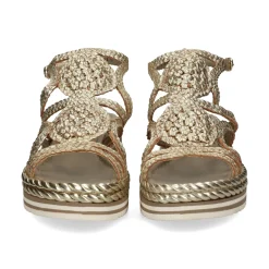 PONS QUINTANA Sandalias con plataforma de Mujer 10264.T00 PLATINO