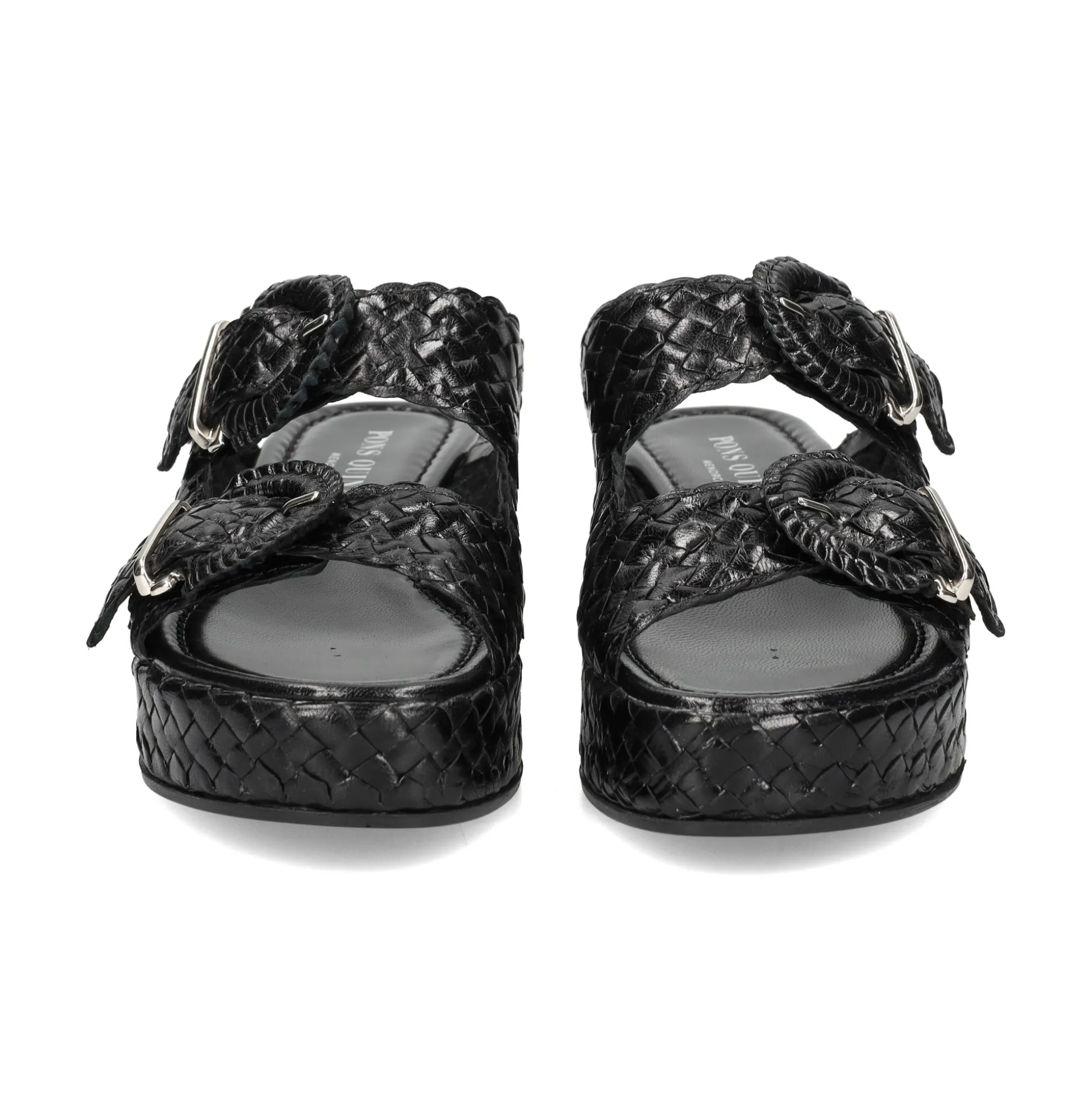 PONS QUINTANA Sandalias con plataforma de Mujer 9808.000 NEGRO