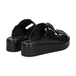 PONS QUINTANA Sandalias con plataforma de Mujer 9808.000 NEGRO