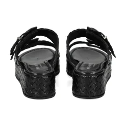 PONS QUINTANA Sandalias con plataforma de Mujer 9808.000 NEGRO