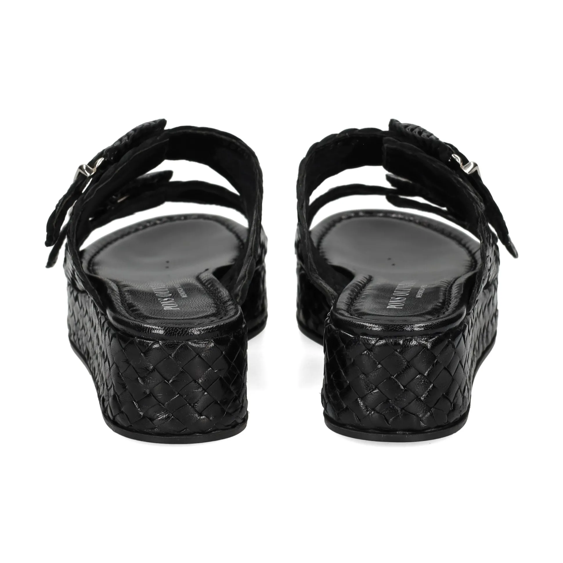 PONS QUINTANA Sandalias con plataforma de Mujer 9808.000 NEGRO