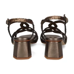 PONS QUINTANA Sandalias con tacón de Mujer 10440.000 64 COBRE