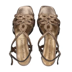 PONS QUINTANA Sandalias con tacón de Mujer 10440.000 64 COBRE