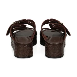 PONS QUINTANA Sandalias con plataforma de Mujer 12036.000 79 CAFE