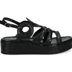 PONS QUINTANA Sandalias con plataforma de Mujer 11250.000 09 NEGRO
