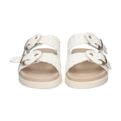 PONS QUINTANA Sandalias planas de Mujer 9743.001 W03 MILK