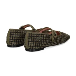 PRETTY BALLERINAS Bailarinas de Mujer 51604_007 KAKI