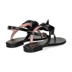 PRETTY BALLERINAS Sandalias planas de Mujer 51.023 NEGRO