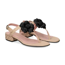 PRETTY BALLERINAS Sandalias con tacón de Mujer 52.269 COCO/NEGRO