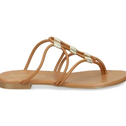 PRETTY BALLERINAS Sandalias planas de Mujer 53198_003 SADEL-ORO