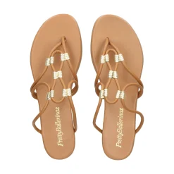 PRETTY BALLERINAS Sandalias planas de Mujer 53198_003 SADEL-ORO