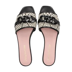 PRETTY BALLERINAS Sandalias planas de Mujer 50418 A.0 NEGRO