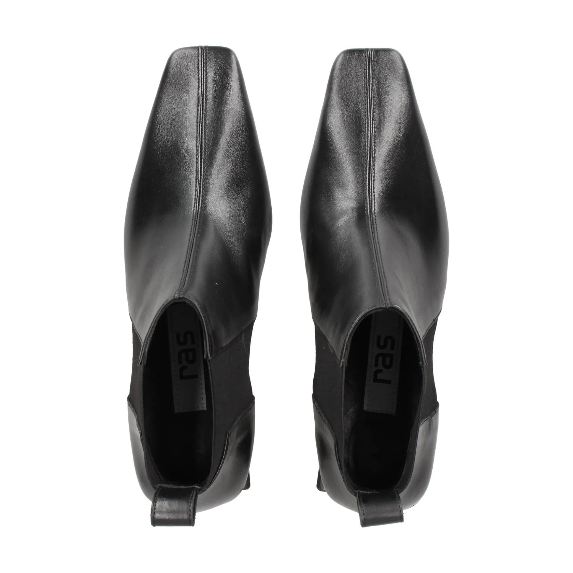 RAS Botines con tacón de Mujer 8284 NEGRO