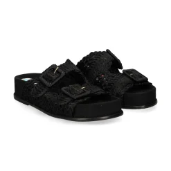 RAS Sandalias planas de Mujer 8423 NEGRO