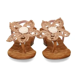 RAS Sandalias planas de Mujer 8431 TAN