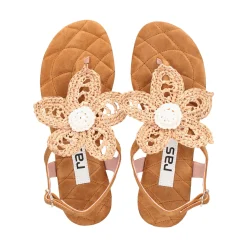 RAS Sandalias planas de Mujer 8431 TAN