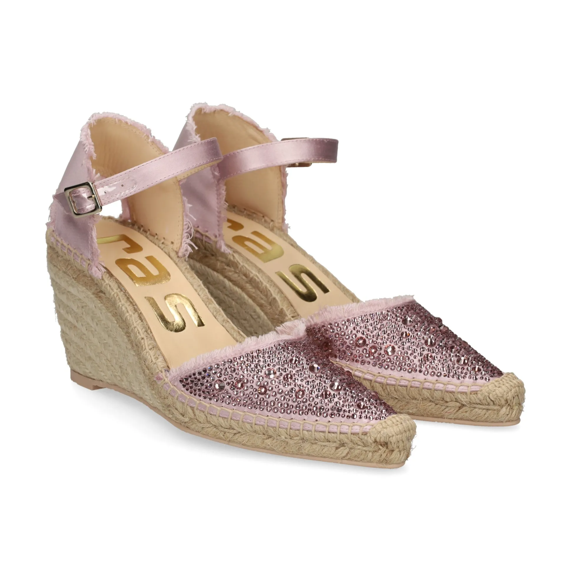 RAS Zapatos cuña 7527 ROSA