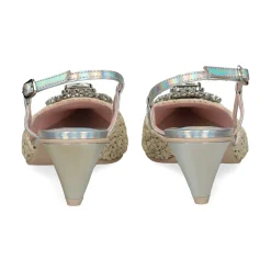 RAS Zapatos de tacón medio de Mujer 7606 TRIGO