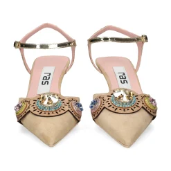 RAS Zapatos de tacón medio de Mujer 8471 MIEL