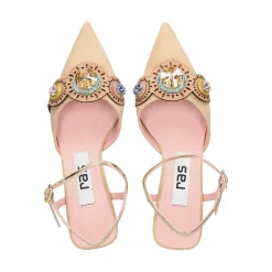 RAS Zapatos de tacón medio de Mujer 8471 MIEL