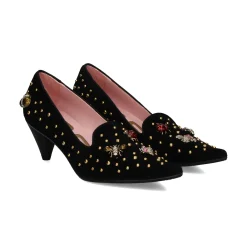 RAS Zapatos de tacón medio de Mujer 7324 NEGRO