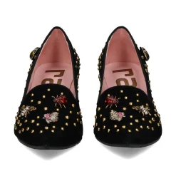 RAS Zapatos de tacón medio de Mujer 7324 NEGRO