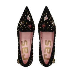 RAS Zapatos de tacón medio de Mujer 7324 NEGRO