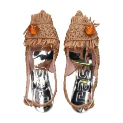 RAS Zapatos de tacón medio de Mujer 7597 TAN