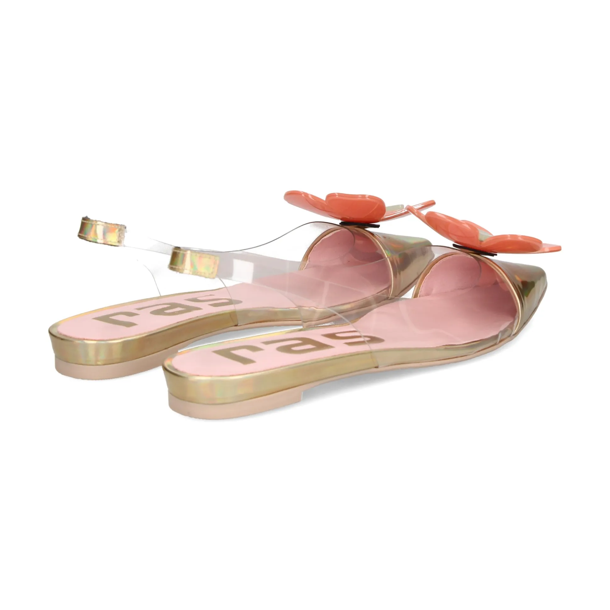 RAS Zapatos planos de Mujer 7012 CORAL