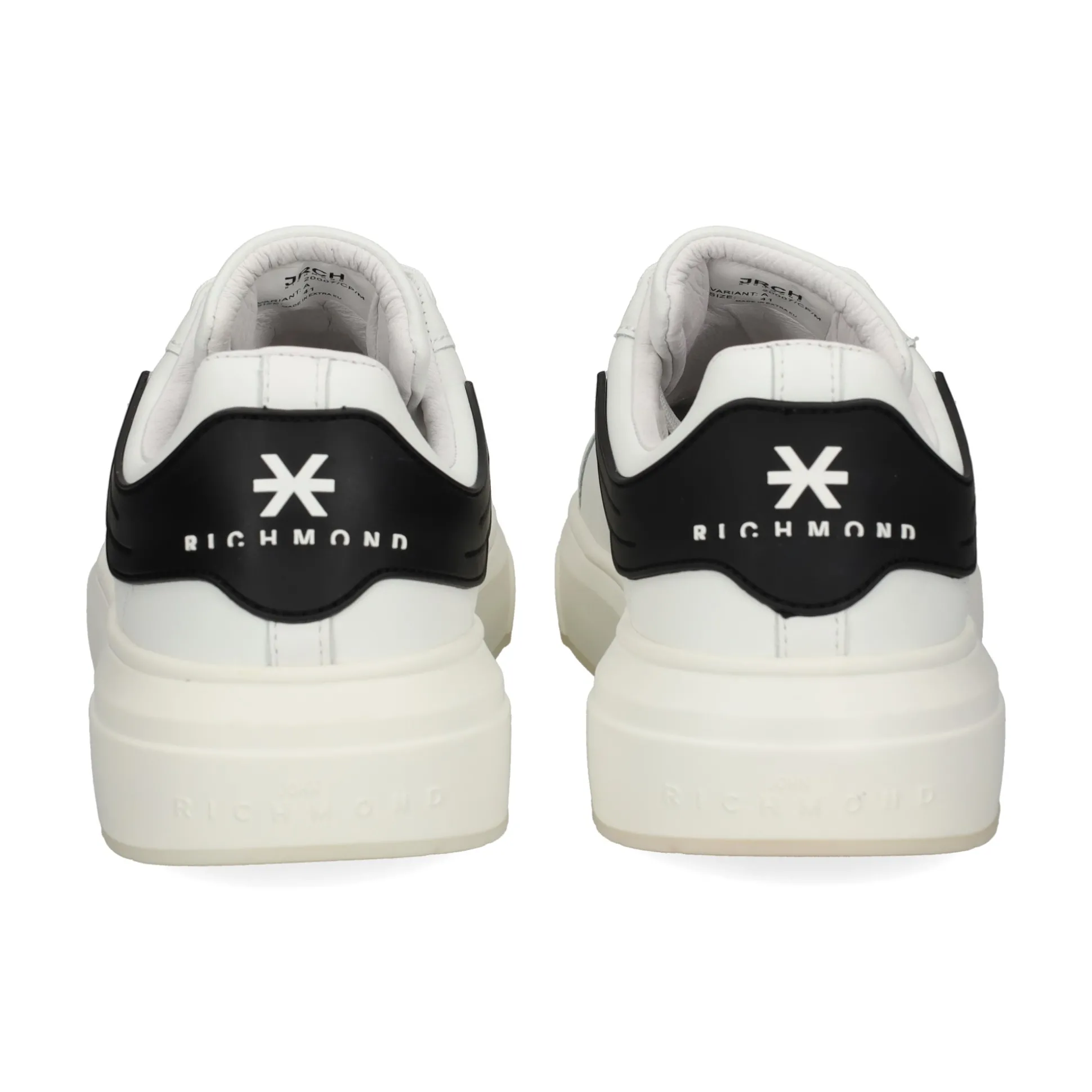 RICHMOND Zapatillas de Hombre 20007/CP A BLANCO/NEGRO