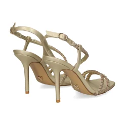 Sandalias con tacón de Mujer AV6731 / 2 PLATINO