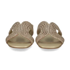 Sandalias planas de Mujer AV6737 / 1 PLATINO