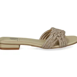 Sandalias planas de Mujer AV6736 / 2 PLATINO