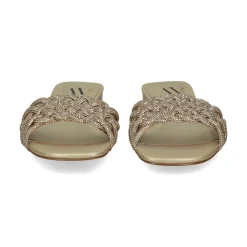 Sandalias planas de Mujer AV6736 / 2 PLATINO