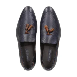 SERGIO SERRANO Mocasines de Hombre 5823 MARINO/CUERO